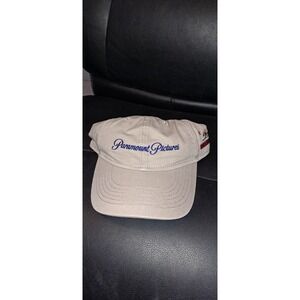 Paramount Pictures Tan Hat With Navy Writing, New